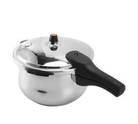 Luocute Stainless Steel Pressure Cooker, 7L 9L Induction Cookware Pots and Pans, 80KPA Stovetop Steam Pressure Cooker Electric Limit Valve for Home Fast Cooking (9L)