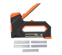 Luocute Staple Gun, 6 in 1 Heavy Duty Manual Brad Nailer with 1000pcs 6mm Staples, Adjustable Power for Woodworking, Upholstery, Carpentry, Decoration