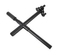 Luocute Steel Wire Wheel Knock Off Remover, 2 3 Bar Switchable Manual Wire Wheel Lowrider Knock Off Tool with Non Slip Handle, for Dayton, for Luxor, Tire Rim Protection, Compact Design