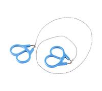 Luocute Survival Wire Saw with Steel Rings, 69cm Outdoor Cutting Tool | Emergency Camping Wire Saw, Flexible Steel Cable Cutter with Plastic Handle, for Hiking, Hunting, Fishing