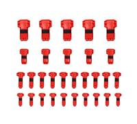Luocute T Tap Wire Connector 30 Pack 1 Pin 2 Pin 3 Way 16 22AWG | Low Voltage Cables Reusable Built in Pure Copper , Flame Retardant PC Shell, for Home Auto Lighting and Low Voltage Lines
