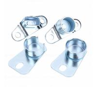Luocute Tailgate Hinge Kit, High Strength Metal Replacement with OEM Fit for 1988-2000 C1500 C2500 C3500 K1500 2500 K3500, Tailgate Hardware Parts Includes 4 Hinges