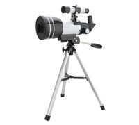 Luocute Telescope, 70mm Aperture 300mm F Length Refractor Telescope for Beginners Adults with Fully Coated Optical Lenses, Lightweight Adjustable Tripod, 2 Eyepieces, Moon Filter,