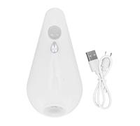 Luocute Toilet Light, Motion Sensor Activated 8 Color Changing LED Night Light with Rechargeable Battery, for Bathroom Kitchen Hallway Decor (White)