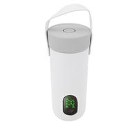 Luocute Travel Electric Kettle, 27000mAh Battery, SS, 6 Temperature Settings, Efficient Heating Tech with Smart Temp Control for Outdoor. Portable Hot Water Boiler, Warmer, 12H Keep