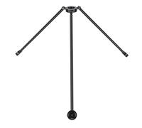 Luocute Tripod Stabilizer Floor Guide, 40cm Aluminum Foldable Tripod Ground Guide with Non Slip Base, for Total Station Surveying Equipment