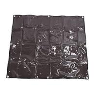 Luocute Universal Forklift Cover Tinted Clear PVC 0.5MM Thickened Sun UVProtection Waterproofing Windproof Rainproof Forklifts for 6000lb with 5m Rope, 53 X 45in