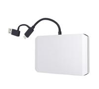 Luocute USB C USB 3.0 to Dual 4K DisplayPort Adapter, 4K 60Hz Hybrid 2-in-1 Cable for Windows & OS X Systems, Aluminum Alloy Material, Ideal for High Performance Workspaces