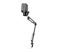 Luocute USB Condenser Microphone for Gaming | AI Noise Reduction, RGB Lighting Modes, Touch Mute & 3.5mm Monitoring, Plug and Play for PC Mac