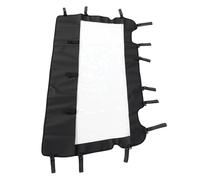 Luocute UTV Soft Rear Windshield, Weatherproof PVC Back Window Replacement for XP 1000 2014 2023 and XP TURBO 2016 2023, Powersports Windshields with Easy Install Anti Slip Webbing