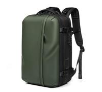 Luocute Vacuum Seal Backpack, 60L Expandable Air Compression Travel Backpack with Built in USB Vacuum Pump, Oxford Fabric, for Travel Business Trip Vacation (OD Green)