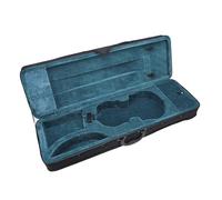 Luocute Violin Case Three Quarter Size Oxford Cloth Multifunctional Lightweight Hard Shell Violin Case Professional Oblong Shape with Plush Lining High Density Foam Ergonomic Design