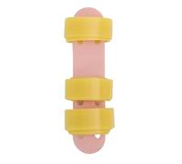 Luocute Violin Wrist Practice Aid, Left Hand Training Tool with Adjustable Strap Straight Wrist Posture Trainer for Kids Beginners Violinists 4.3 X 1.1in (Pink)