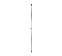 Luocute Wall Polishing Inspection Light Bracket 270-400cm Telescopic | Non-slip Pad, Aluminum Alloy & ABS, Heavy-duty Steel, Vertical No-drill Install, for Construction Site & Rough Room
