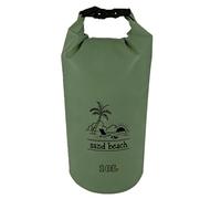 Luocute Water Proof Dry Bag, Thickened PVC Roll Top Storage Backpack with Adjustable Shoulder Straps for River Hiking Kayaking Camping Beach Swimming (OD Green)