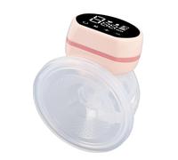 Luocute Wearable Breastfeeding Pump, Electric Milk Extractor with Dual Modes and Illuminated Control Panel, for Nursing Moms, Food Grade PP Material, 450mAh Battery