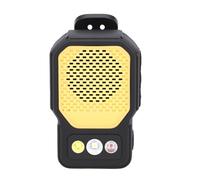 Luocute Wearable Speaker, 5W LED Flashlight with 3 Brightness Levels, Portable BT Speaker with USB C Charging, Working Time Clips on Water Resistants for Outdoor Activities (Orange)