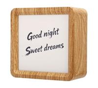 Luocute White Noise Machine, Speaker with Night Light, 26 Soothing Sounds, Sleep Timer, Volume Control, for Adults Kids Sleeping, Bedroom (Wood Grain +5 Lampshade Papers)