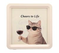 Luocute White Noise Machine, Speaker with Night Light, for Baby Adults Home Travel Office, Desktop Art Decoration (White +5 Pieces of Lampshade Paper)