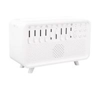 Luocute White Noise Night Light Humidifier, 3 in 1 Essential Oil Diffuser Sound Machine with Bluetooth Speaker and Programmable Timer, for Bedroom and Living Room
