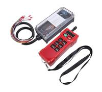 Luocute Wireless Crane Remote Control, Water Proof 8 Keys Industrial Crane Controller Hoist Truck Remote 100M Electric Lift Switch with, Suitable for Bridge Crane Chain Hoist