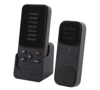 Luocute Wireless Doorbell, 2 Way Voice Intercom with One Key Call and Clear Sound, Long Distance 300m Range with 2.4G WiFi, Commercial Intercoms for Home Office Apartment