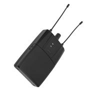 Luocute Wireless Ear Monitor Receiver, 660 690MHz Unlimited Receiver Compatibility with 3.5mm Stereo Output, for Stage Performances Studio Monitoring Live Events
