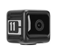 Luocute Wireless Indoor Security Camera, 1080P HD Rechargeable Pet Camera with Motion Detection and 2 Way Audio, Night, APP Control for Home Security, Pet Monitoring (Black)