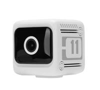 Luocute Wireless Indoor Security Camera, 1080P HD Rechargeable Pet Camera with Motion Detection and 2 Way Audio, Night, APP Control for Home Security, Pet Monitoring (White)