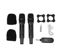Luocute Wireless Microphone, 2.4G Type C Rechargeable Handheld Dynamic Mic with Built in Lithium Ion Battery, for Home Karaoke Live Streaming Outdoor Events