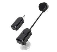 Luocute Wireless Violin Cello Microphone System Violin Pickup Clips on Instrument Microphones with Suction Cup 360° Pickup 2.4G Instrument Receiver System for Guitar