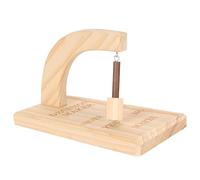 Luocute Wooden Magnetic Decision Maker Oscillating Selector | Oak Wood Pendulum Design, Interactive Yes No Maybe Answers for Home Office Desk Decor, Fun Fidget for Indecisive Friends