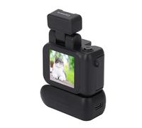 Luocute World's Smallest Portable Camera, 1080P Vintage Thumb Mini Digital Camera for Travel Life Recording, Colorful Screen with LED Flash Light, Hang on Keychain for Easy Photo Taking