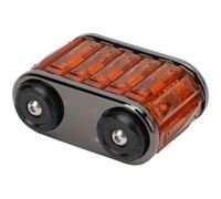 Luocute Zinc Alloy Handheld Stress Relief Toy, ADHD Anxiety Fidget Sensory Roller for Adults Kids, with Compact Portable Design for Relaxation (Orange)