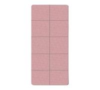 LUODOOHE Foldable Travel Yoga Mat, 5mm Non Slip Exercise Mat for Joint Cushioning, Compact Gym Mat for Yoga, Pilates & Outdoor Activities, Say Goodbye to Knee Pain with Portable Comfort, 5 Colors