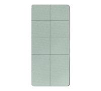 LUODOOHE Foldable Travel Yoga Mat, 5mm Non Slip Exercise Mat for Joint Cushioning, Compact Gym Mat for Yoga, Pilates & Outdoor Activities, Say Goodbye to Knee Pain with Portable Comfort, 5 Colors