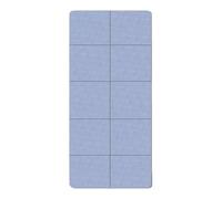LUODOOHE Foldable Travel Yoga Mat, 5mm Non Slip Exercise Mat for Joint Cushioning, Compact Gym Mat for Yoga, Pilates & Outdoor Activities, Say Goodbye to Knee Pain with Portable Comfort, 5 Colors