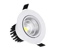 LUOFDCLDDD Spotlight，Round Super Bright Aluminum Spotlights Recessed Led Downlight Ceiling Light for Kitchen Bathroom Recessed Ceiling Spotlights Outdoor Lights/Cold White/20W 5Inch