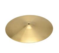 LUOFEI Professional 18" 0.8mm Copper Alloy Ride Cymbal for Drum Set Golden