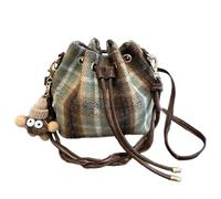 LUOFENG Crossbody Bags,Women Bucket Shoulder Bag Fashion Crossbody Bag Female Messenger Bag Girls Shopping Dating Bag Small Mobile Phone Bag