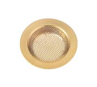 LUOFENG Gold Kitchen Sink Strainer Basket - Fine Mesh Stainless Steel Sink Filter Stopper for Drains,Catches Food Waste,Hair &