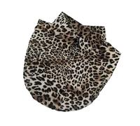 LUOFENG Women's Detachable Faux Collar Insert Leopard Snakeskin Print Half Shirt Blouse Lapel False Collar Decorative Favor
