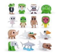 LUOIXEVK Italian Brainrot Toys Tralalero Tralala Action Figure Cute Italian Brain Rot Toy Cartoon Cake Toppers Birthday Decorations Gift for Game Fans Office Room Figurine Halloween Decor(14 pcs B)