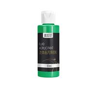 Luojuny 60ML Acrylic Pouring Paint, Fluid Acrylic Paint High Gloss DIY Bear Desktop Ornament Liquid Pigment, Art Supplies for Pouring on Canvas, Glass, Paper, Wood, Tile, and Stones Green