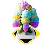 Luojuny Christmas Paper Tree, Magic Growing Crystal Christmas Tree, Children's DIY Novelty Christmas Tree, Creative MChristmas Decoration Party Toys, Multicolor Crafts Gift for Birthday Multicolor