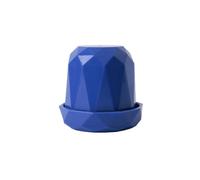 Luojuny Dice Cup Polyhedral Smooth Surface Anti-Crack Comfortable Hand Feeling Wear-Resistant Table Game Bar Club KTV Dice Cup for Bar Party Yahtzee Farkle Dice Games Royal Blue