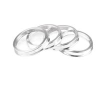 LUOKEKE Centric Rings Aluminum Alloy Wheel Hub Center Ring Car Bore Collar 74.1-54.1,.1-56.,..6,.1-63.3,.1-64.,.1-66.,.1-67(74.10-65.10)