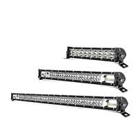 LUOKEKE Led Light Bar 1 Pcs Super Slim 12D 8" 20" 32" Bar Spot Flood Beam Light For Tractor Boat Offroad 4WD 4x4 Trucks SUV ATV 12V 24V(12D 20 inch 180W)