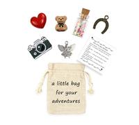 LUOKIFUR Adventurous Little Bag Souvenir Gift for Those Who Love Travel and Adventure Inspirational Gift (adventures)