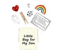 LUOKIFUR Significant Little for Son Keepsake Gift Accessories with Card Thoughtful Birthday/Good Luck Encourage Gift (Son)
